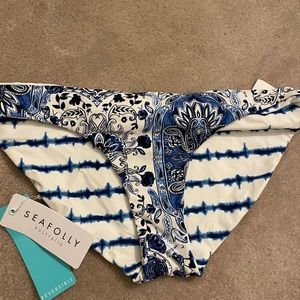 Seafolly Reversible Mandala French Blue Bikinj